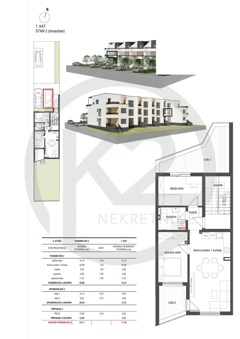 stan: sesvete novogradnja, 2s+db, 71 m2 - slika 4