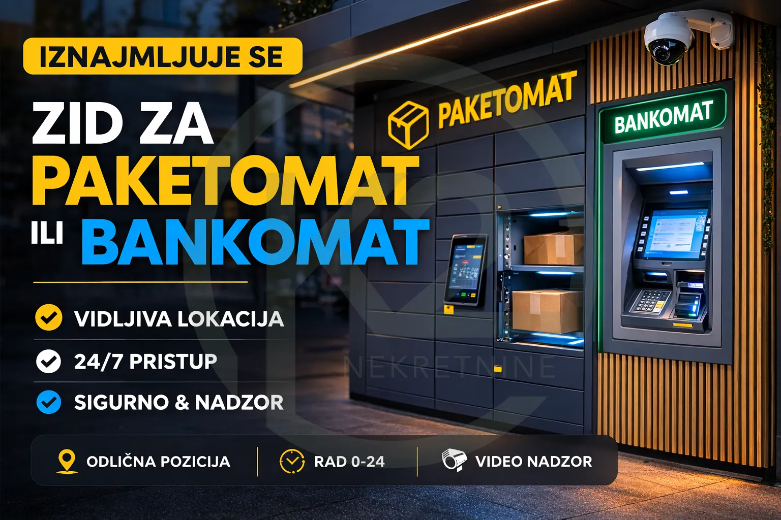 Poslovni prostor Najam/Zakup Trnje 5 m2 - Zagreb