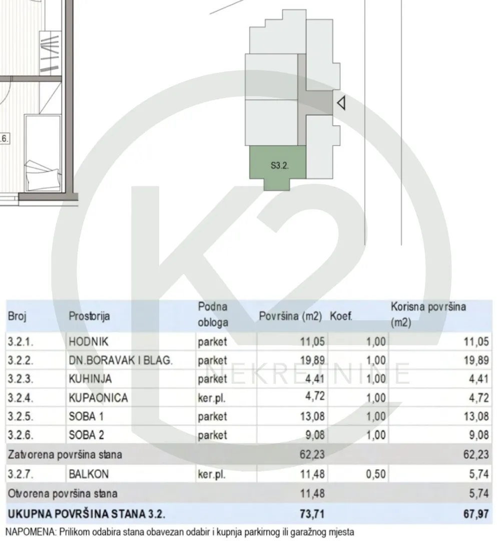 krapinske toplice, 3. kat, db+2s, 67,97 m2, lift, gpm, novogradnja!! - slika 4