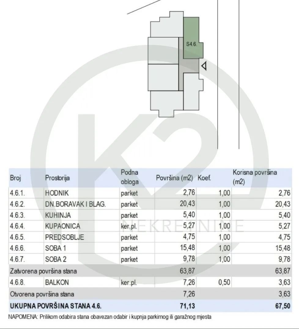 krapinske toplice, 4. kat, db+3s, 67,50 m2, lift, gpm, novogradnja!! - slika 10