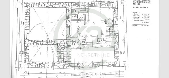 istra, hum 293,63 m2, kamena kuća, raritet, prilika!! - slika 21