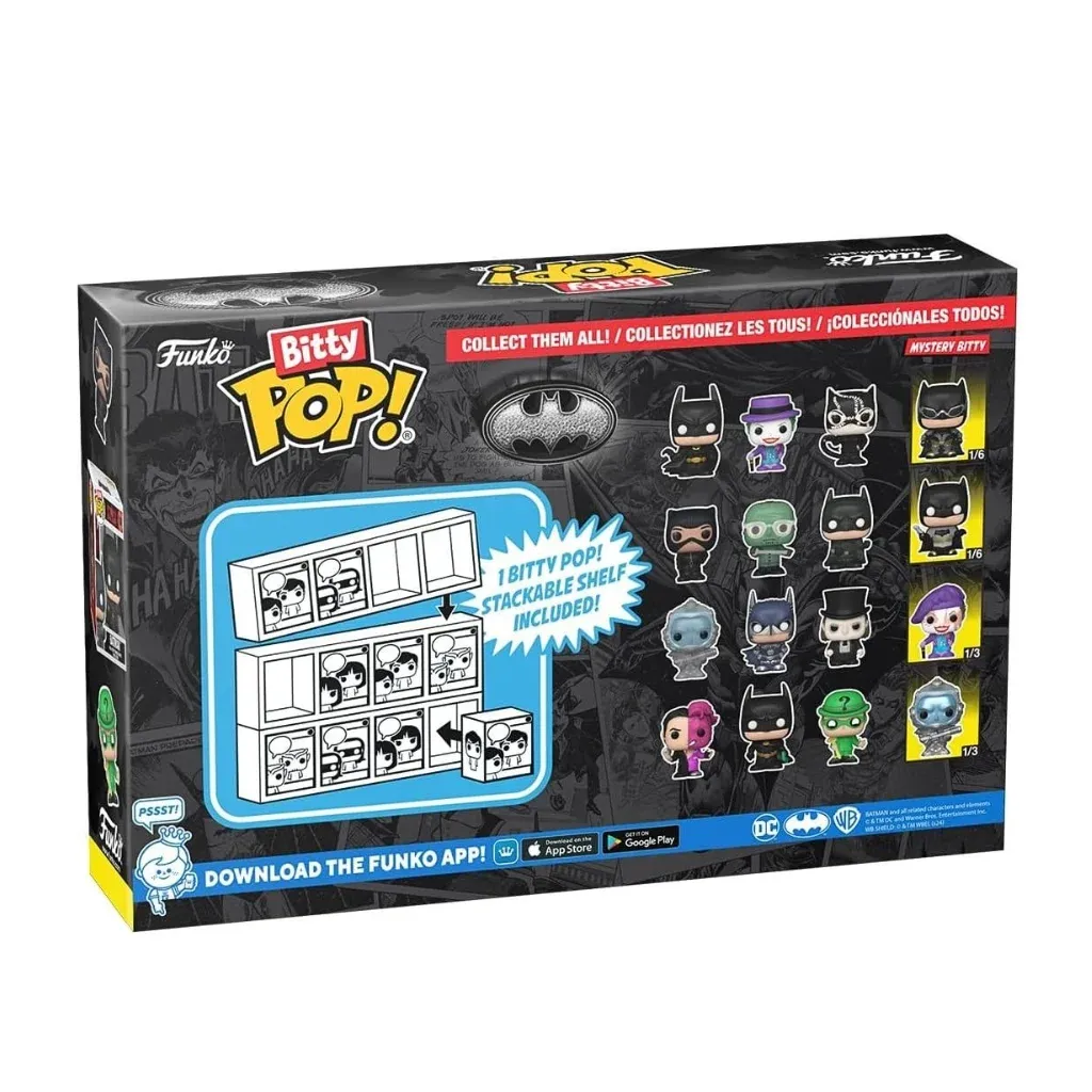 funko bitty pop!: batman 85th anniversary 4-pack – series 4 - slika 2