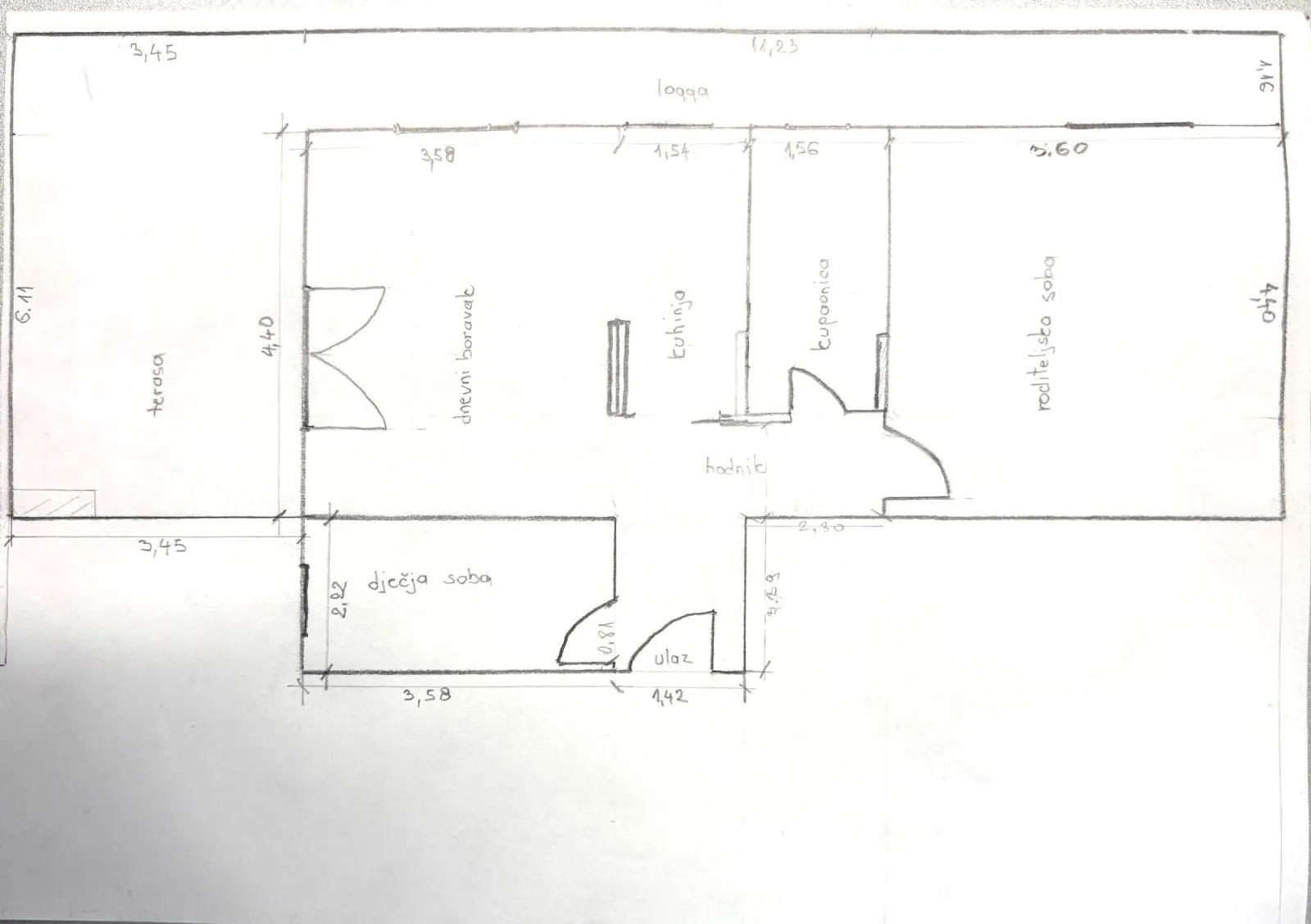 stan: zagreb (malešnica), 62.00 m2 + terasa 20m + logga 10m2 (prodaja) - slika 21
