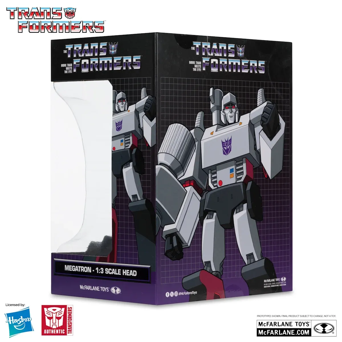 mcfarlane transformers – megatron 1:3 scale head - slika 7