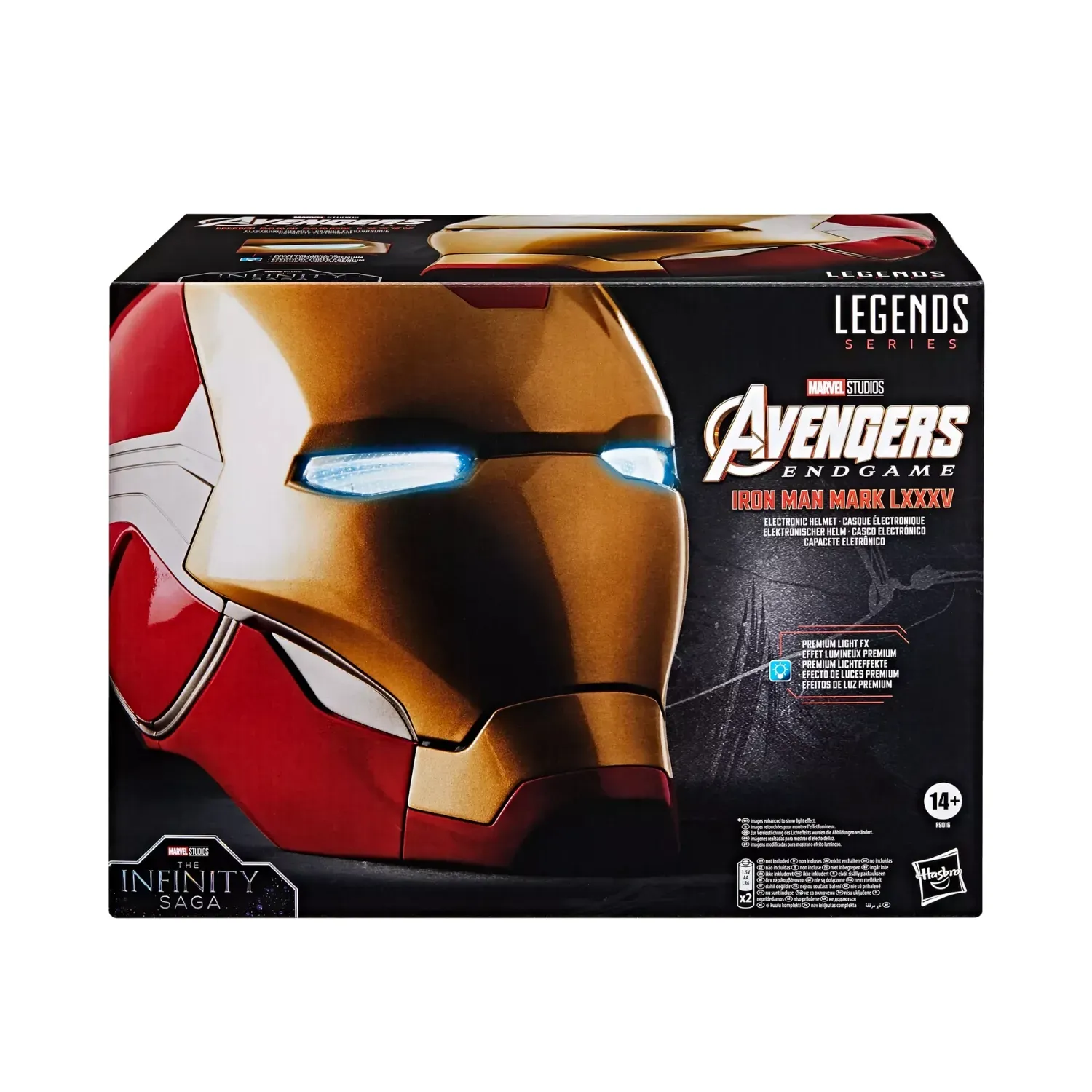 marvel legends series – iron man electronic helmet - slika 10