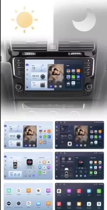 vw folf 7 2012-2018 originalna 2din multimedija radio navigacija ekran - slika 19
