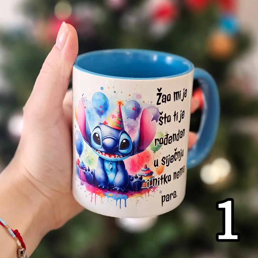 šalica – rođendan u siječnju - slika 2