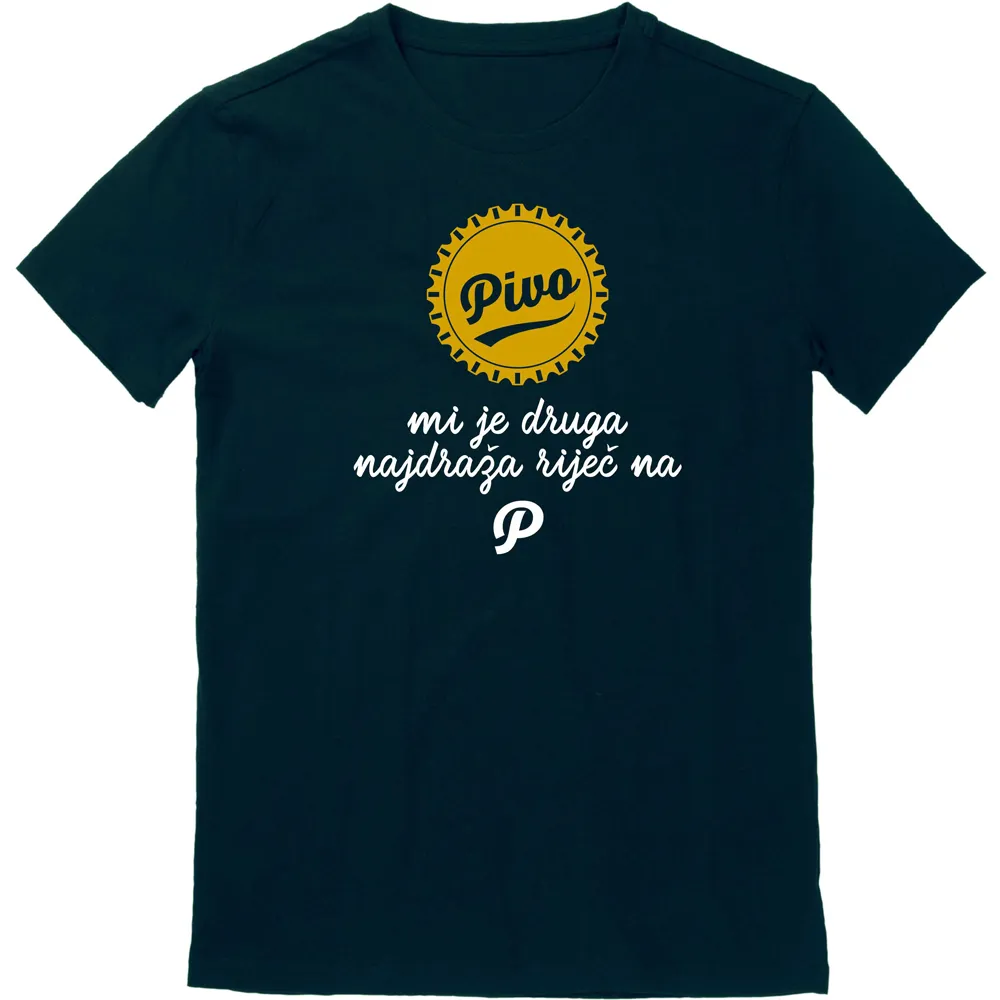 majice s natpisom – muške - slika 16