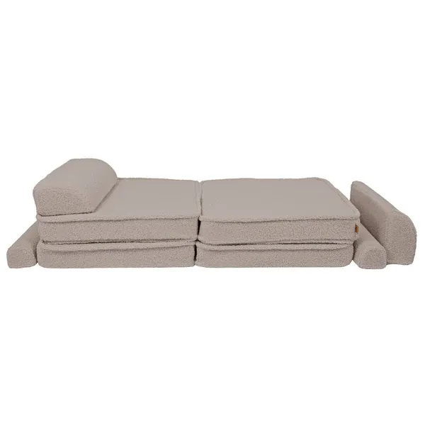 velika modularna sofa za djecu - premium bearly, svijetlosiva - slika 6