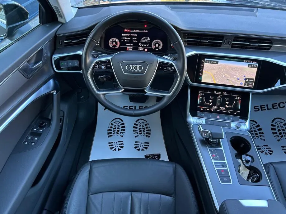 audi a6 tdi - 130.000km - 2020 - navi - virtual -nove gume- reg 1 god - slika 14