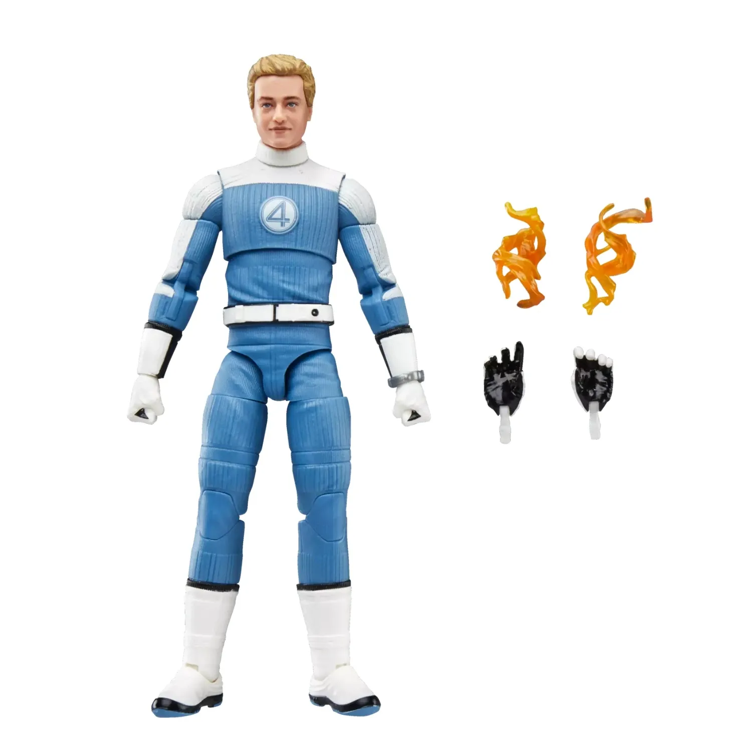 marvel legends series: the fantastic 4 – johnny storm figura, 15cm - slika 8
