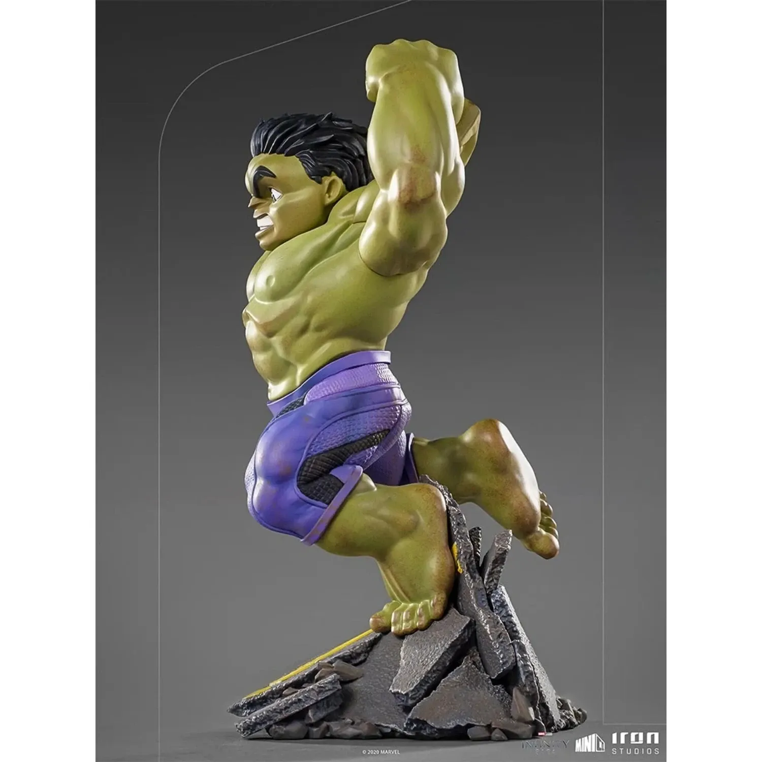 iron studios minico: the infinity saga – hulk figura, 23cm - slika 8
