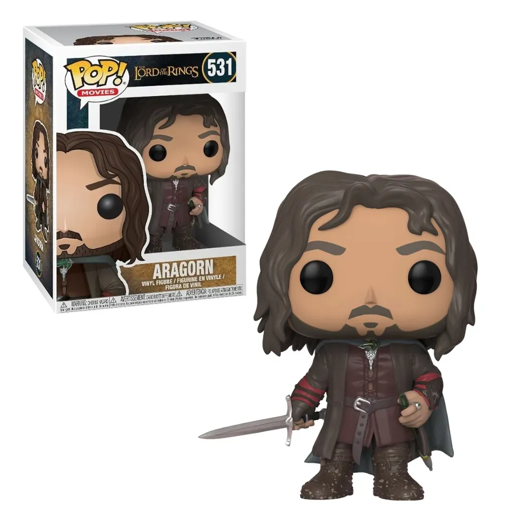 funko pop! movies: the lord of the rings – aragorn #531 - slika 3