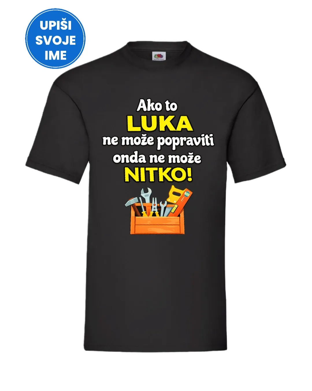 Majica za majstora – Ako to (ime) ne može popraviti - Prozor, Otočac