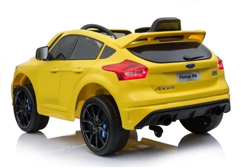 licencirani auto na akumulator ford focus rs - žuti - slika 8