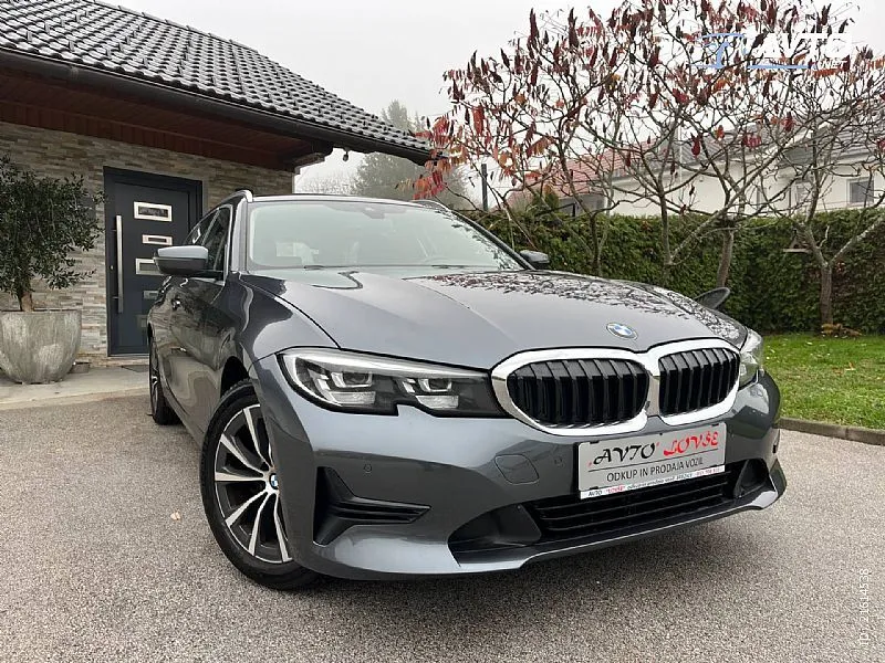 bmw serije 3 touring: 318d-1 vlasnik-alu-navi-led-kam-odličan - slika 2