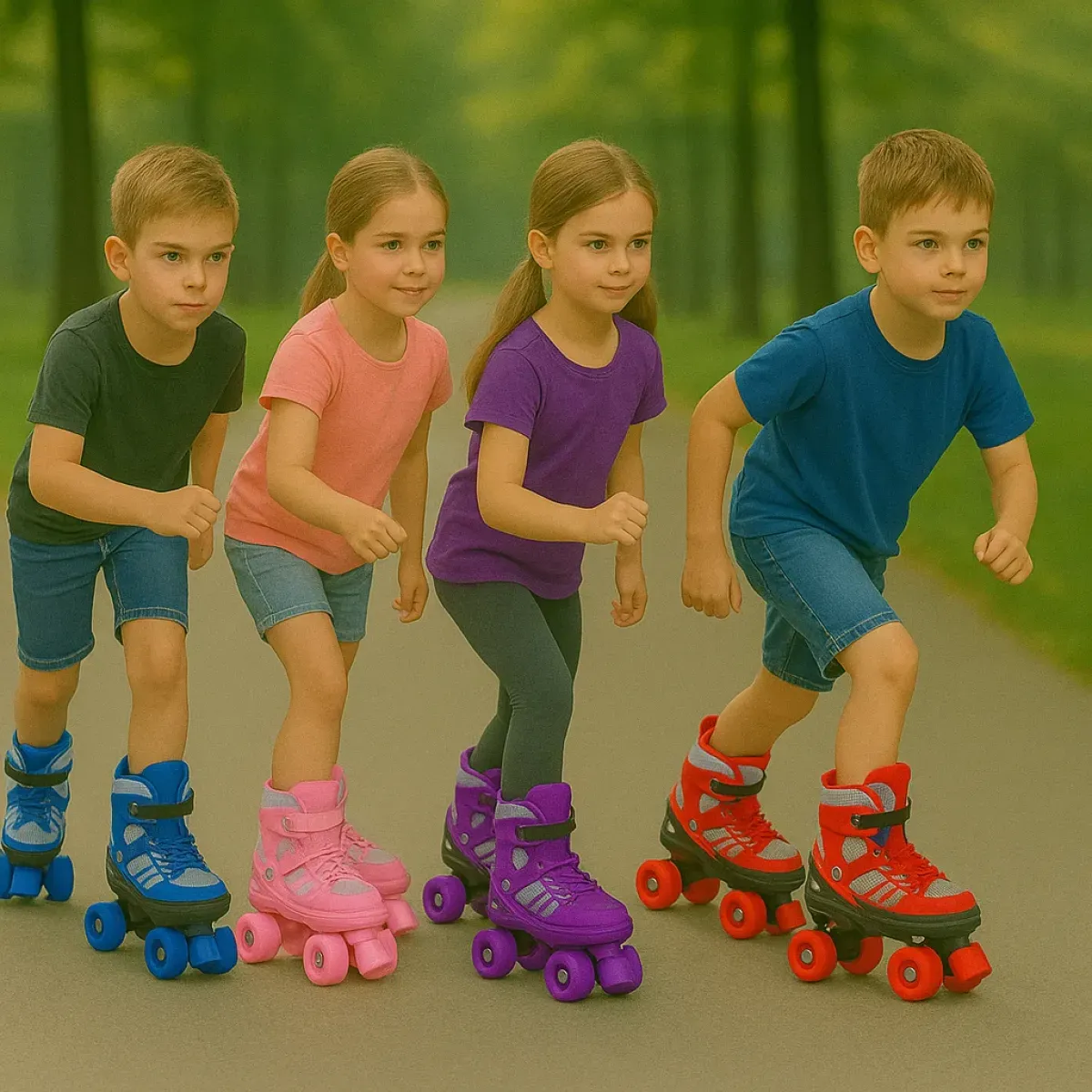 Disko role na 4 kotača Quad Skates - Zagreb