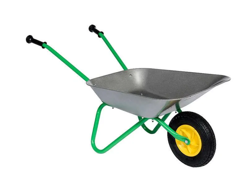 rolly toys tačke zeleno - sive metalne sa gumom na zrak - slika 2