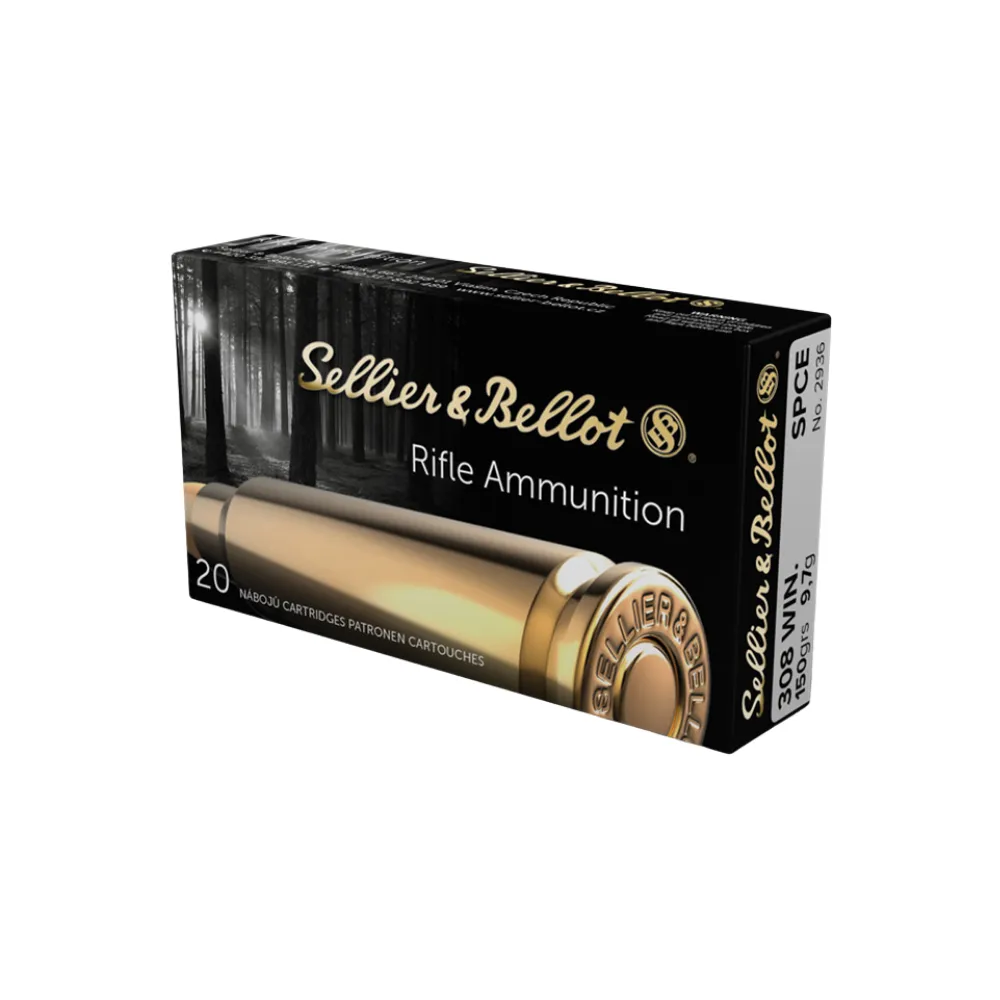 Karabinsko streljivo S&B SPCE .308 Win. 11,7g - Poreč