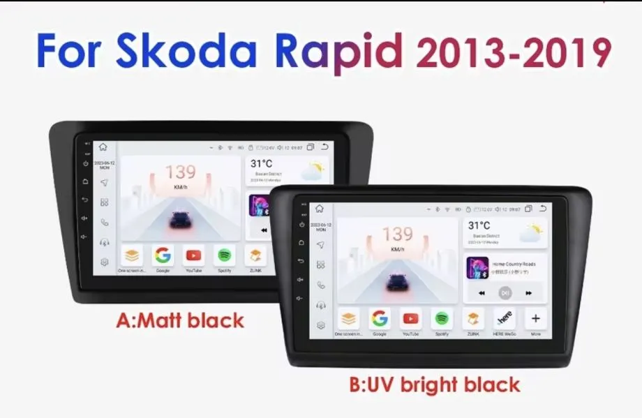skoda rapid 2013-2019 original multimedija android navigacija kamera - slika 4