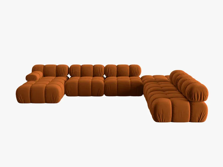 modularna sofa bellis 376x282cm, materijal: baršun - slika 5