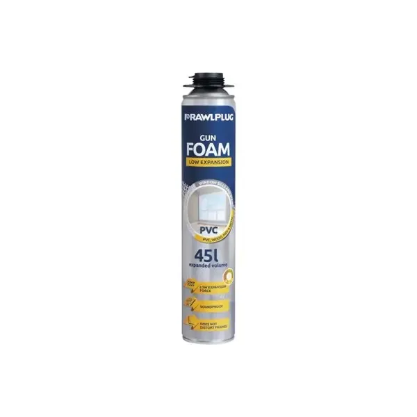 CROVERG PU pjena za PVC, Rawplug R-RPP-PVC 750ml - Viškovo