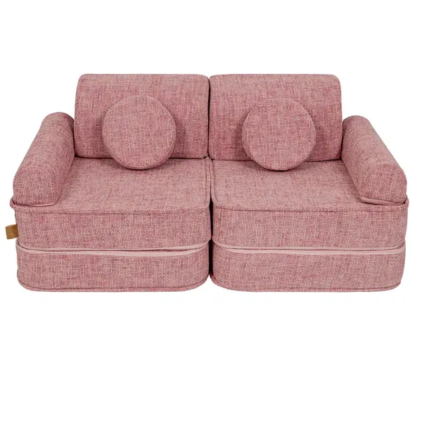 srednja modularna sofa za djecu - tangle bubblegum pink - slika 6