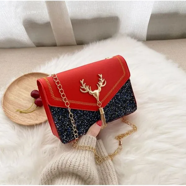 ženska torbica deer glitter - slika 6