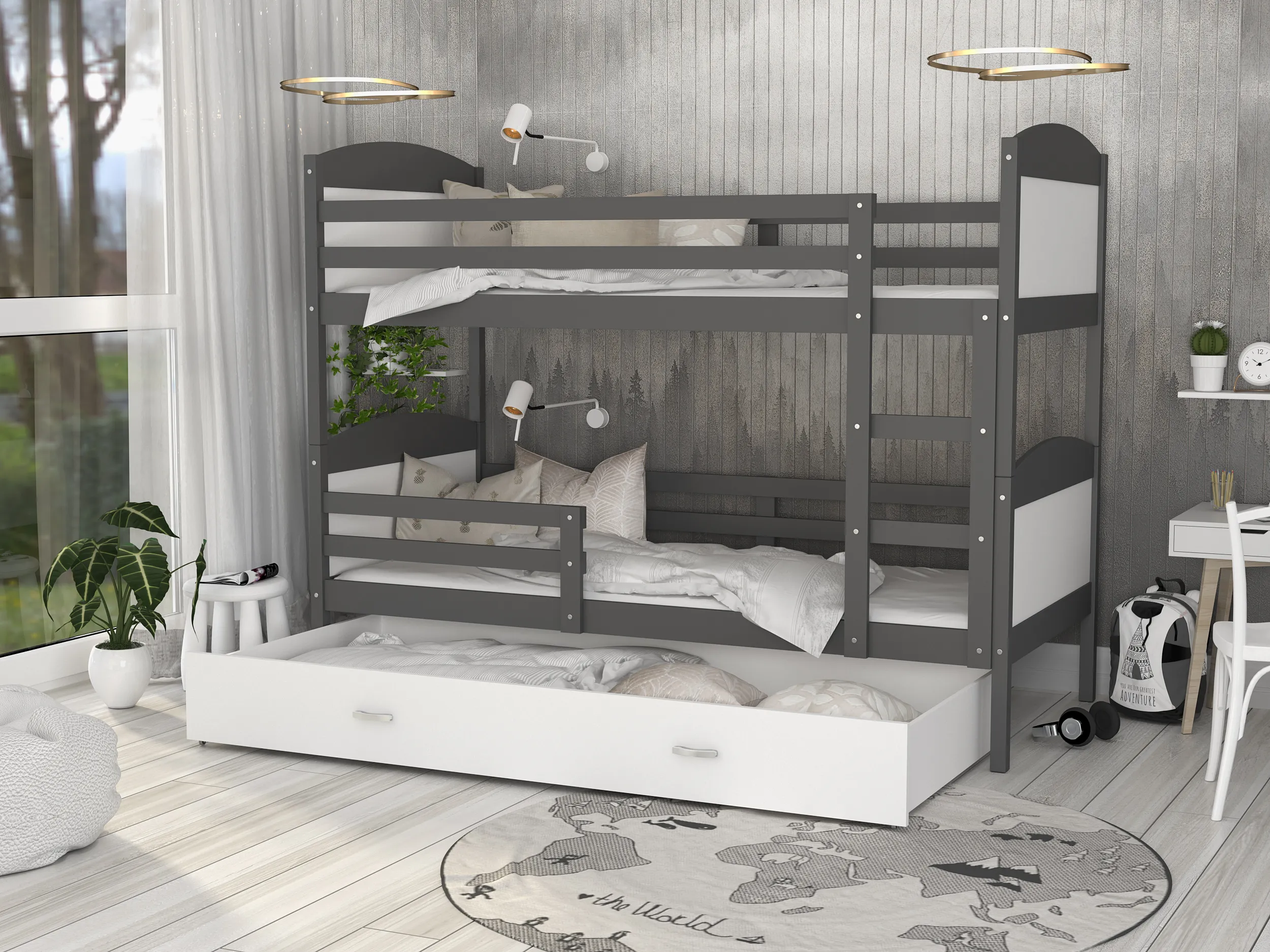 dječji krevet na kat 190×80 – odličan odabir za dječju sobu - slika 4
