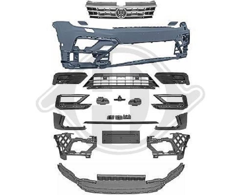 body kit za vw golf polo scirocco-tiguan - gti/r20/r32/r/ izgled - slika 11