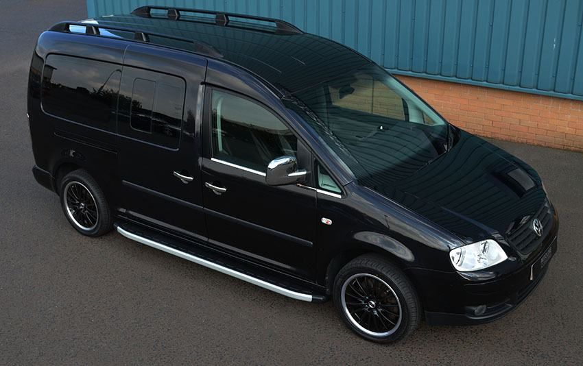 uzdužni krovni nosači za vw caddy maxi - izvrsna kvaliteta - slika 2