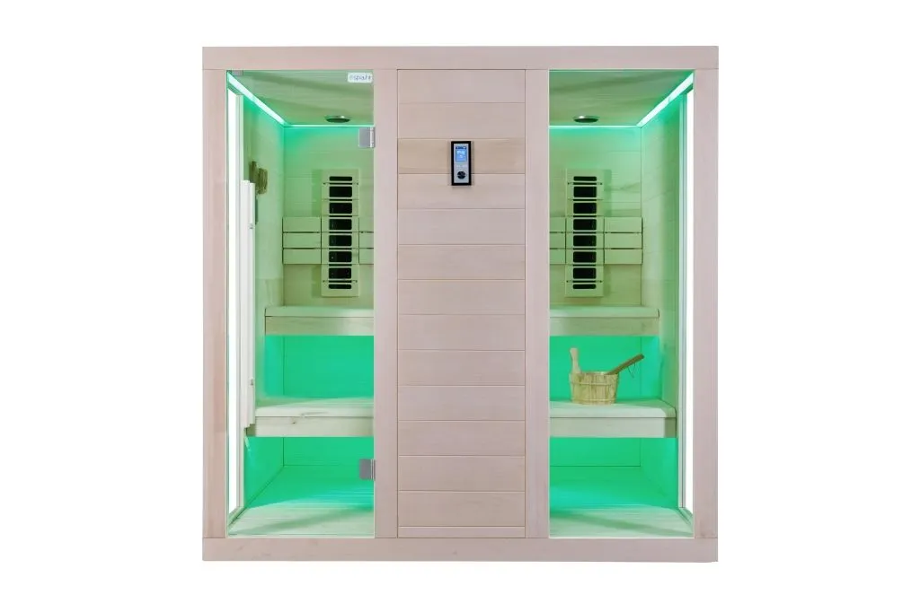 kombinirana sauna – 210 x 180 x 210 – elite – aspen - slika 3