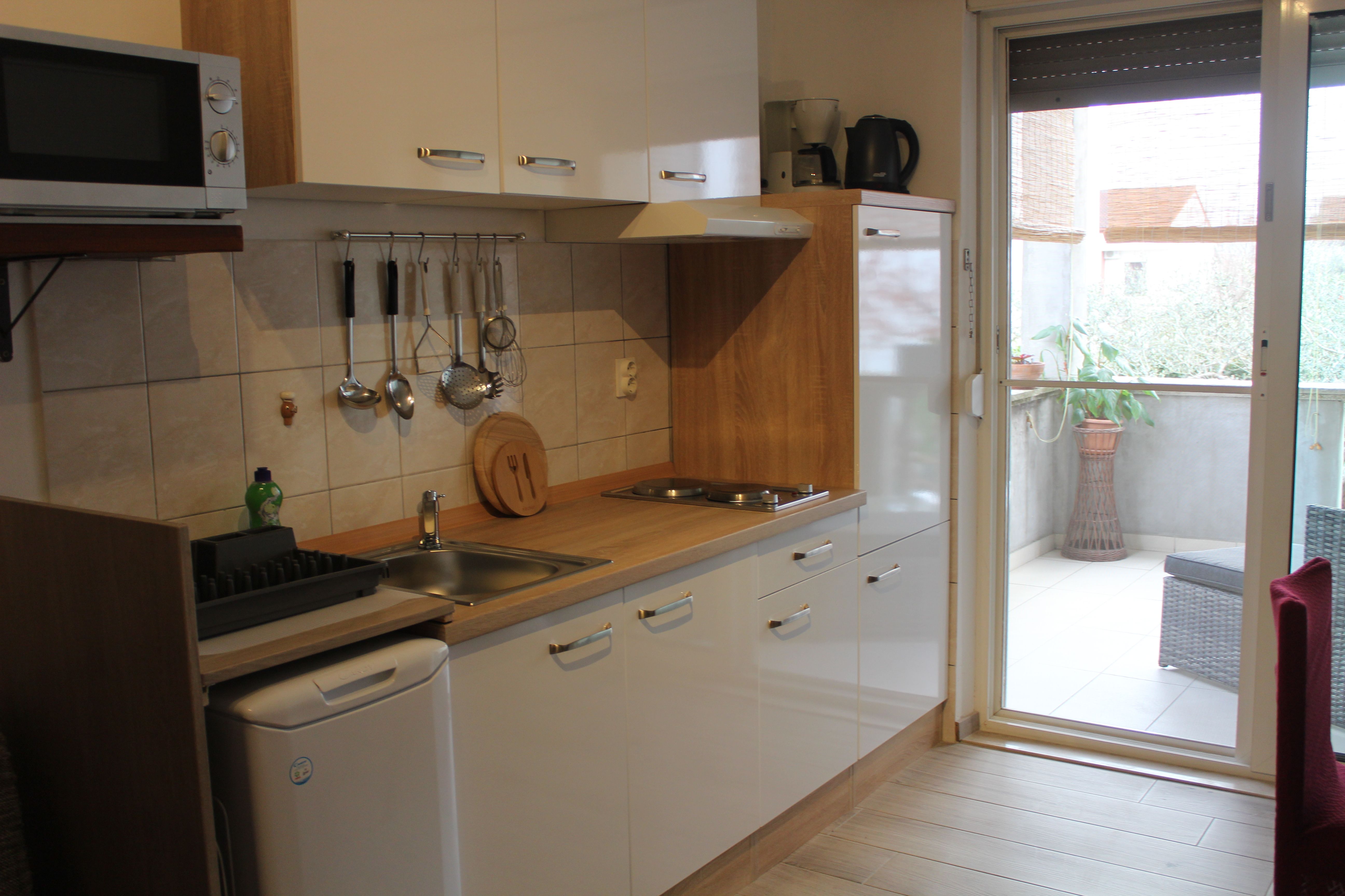 apartman tea 1, zadar(borik), terasa, besplatan parking, wifi, klima - slika 1