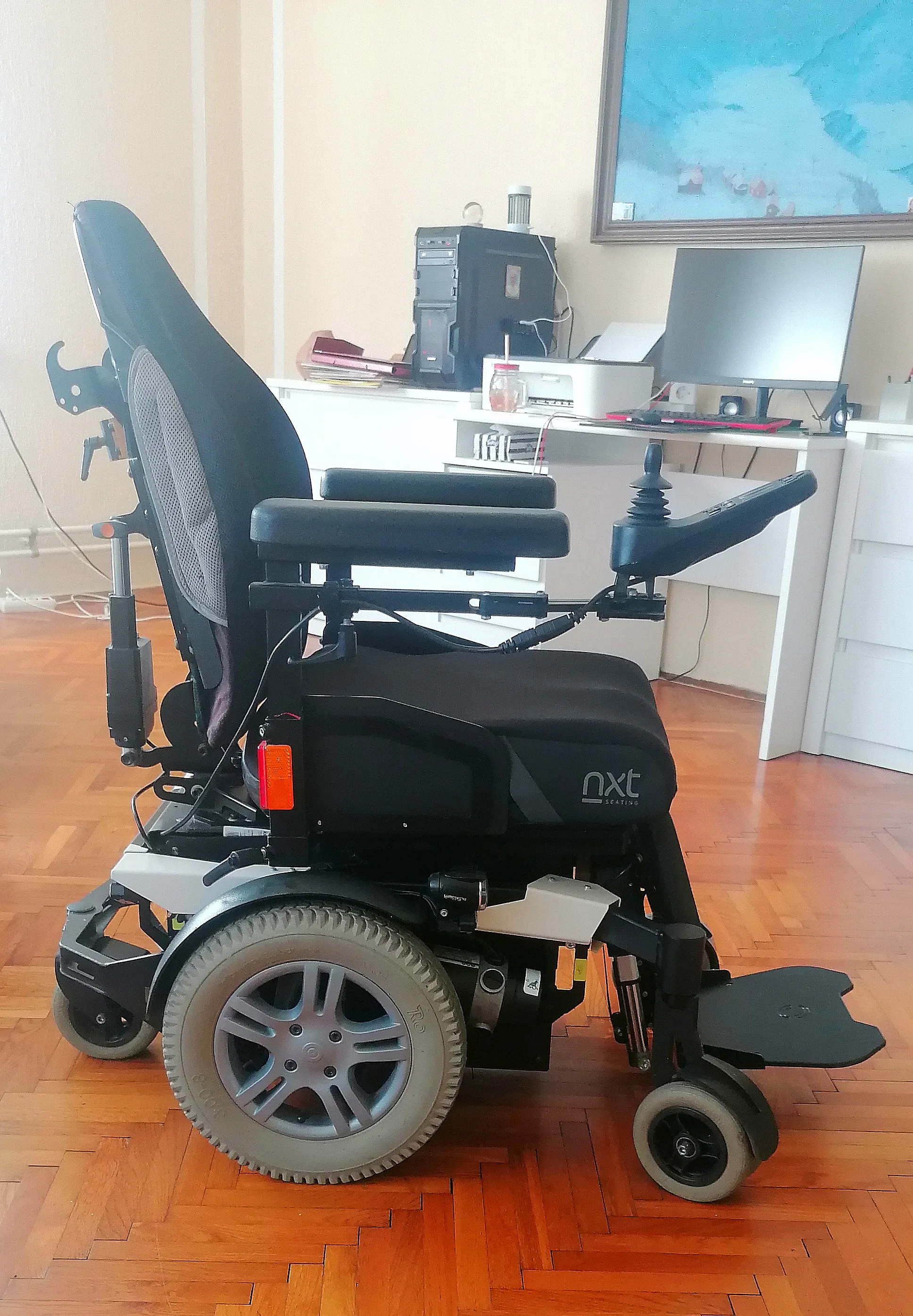 Reac el. invalidska kolica s el.podešavanjem,sjedišta,naslona,oslonaca - Glina