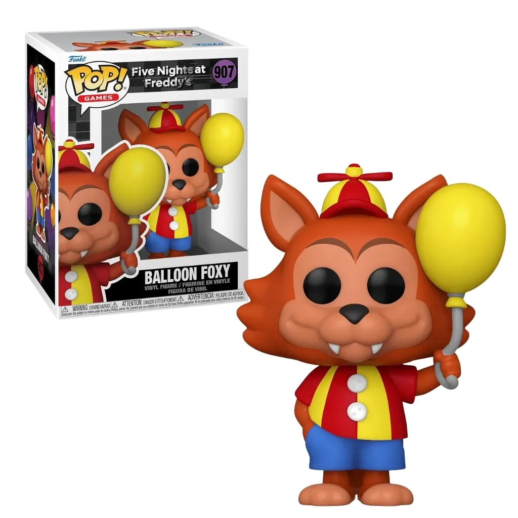 funko pop! games: five nights at freddy’s – balloon foxy #907 - slika 4