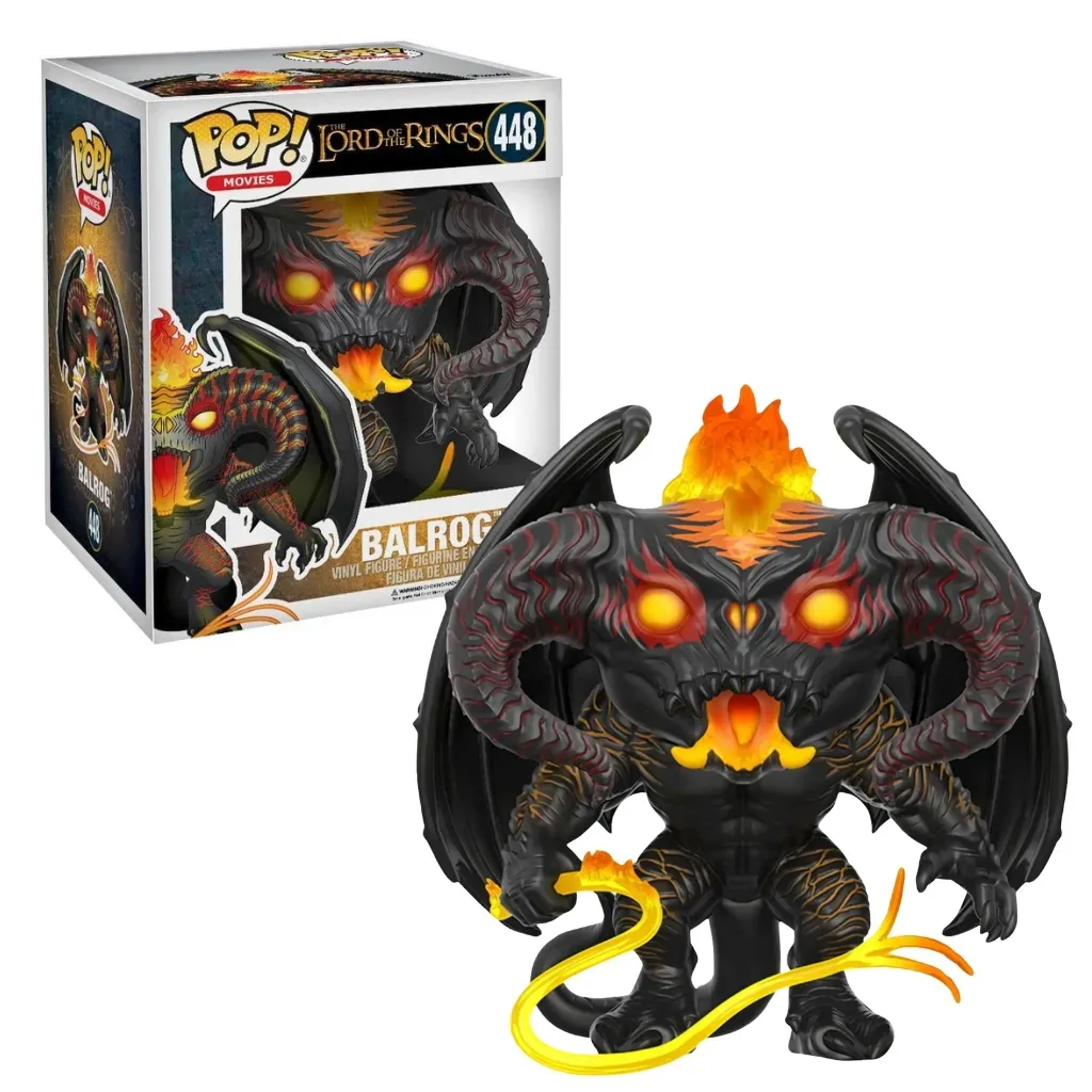 funko pop! movies: the lord of the rings – balrog #448 - slika 3