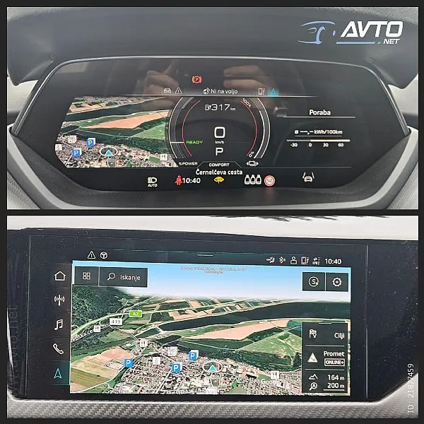 audi e-tron gt rs quattro 440kw masaža. b o. matrix - slika 3