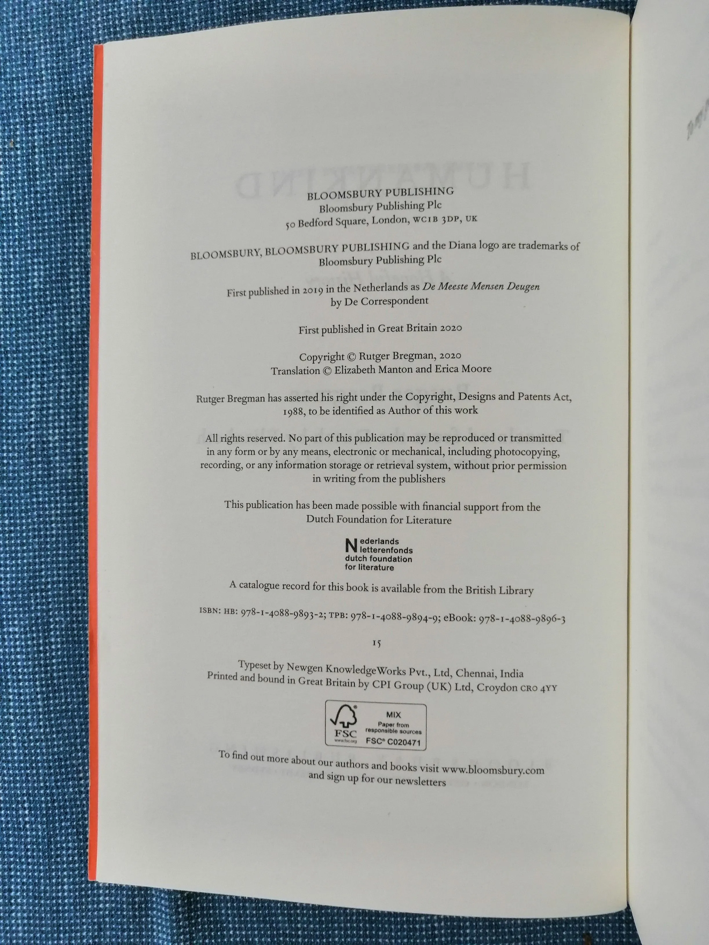 rutger bregman – humankind : a hopeful history [b120] - slika 3