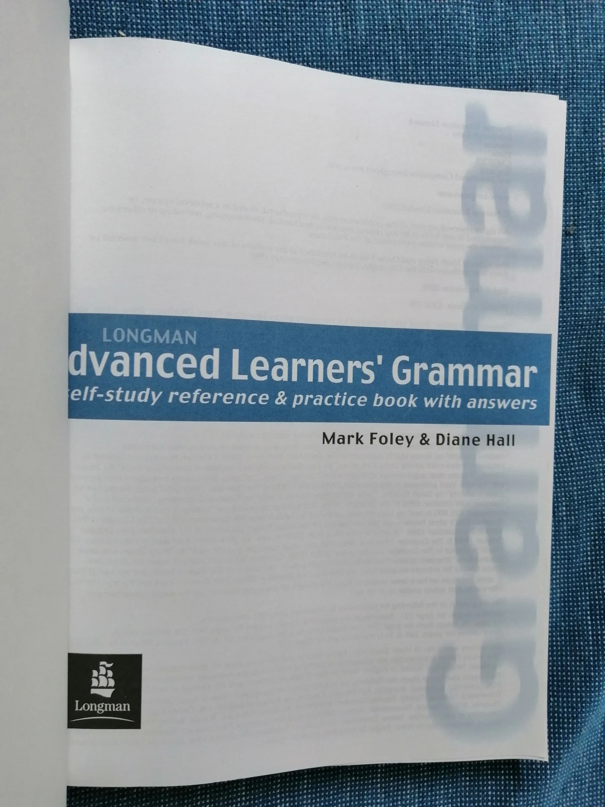 mark foley i diane hall – advantced learners grammar - slika 2