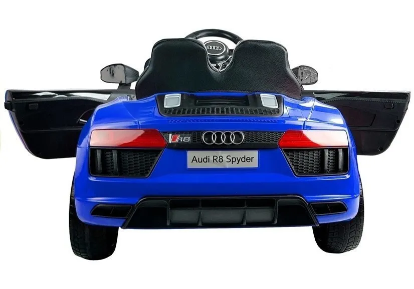 licencirani auto na akumulator audi r8 spyder - plavi - slika 8