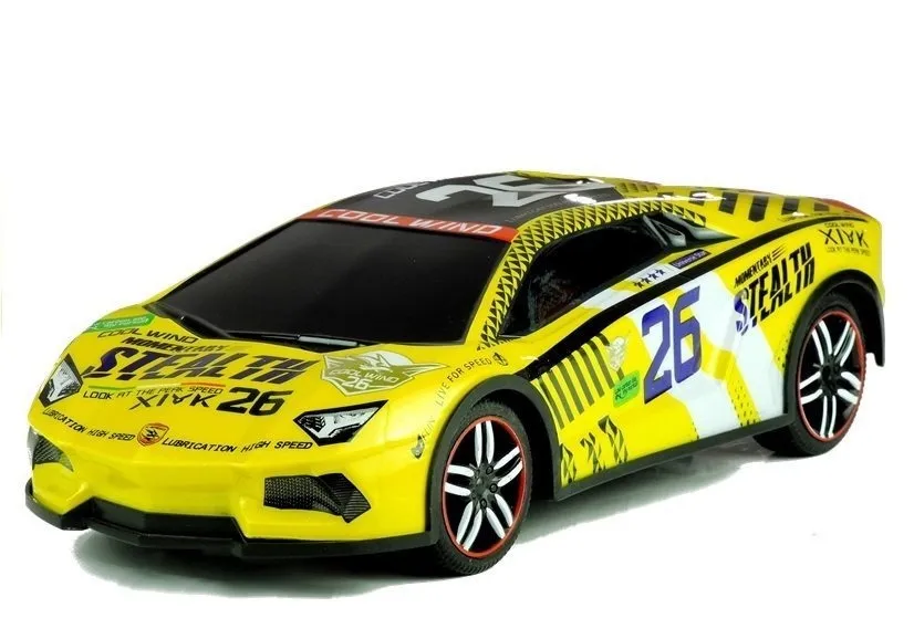 Auto na daljinsko upravljanje Sports - žuti - Mursko Središće