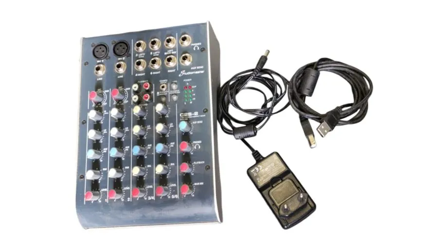 studiomaster c2s-2 usb mikser / r1, rate !! - slika 2