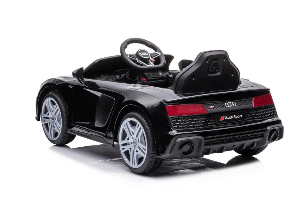 licencirani auto na akumulator audi r8 lift a300 - crni - slika 3