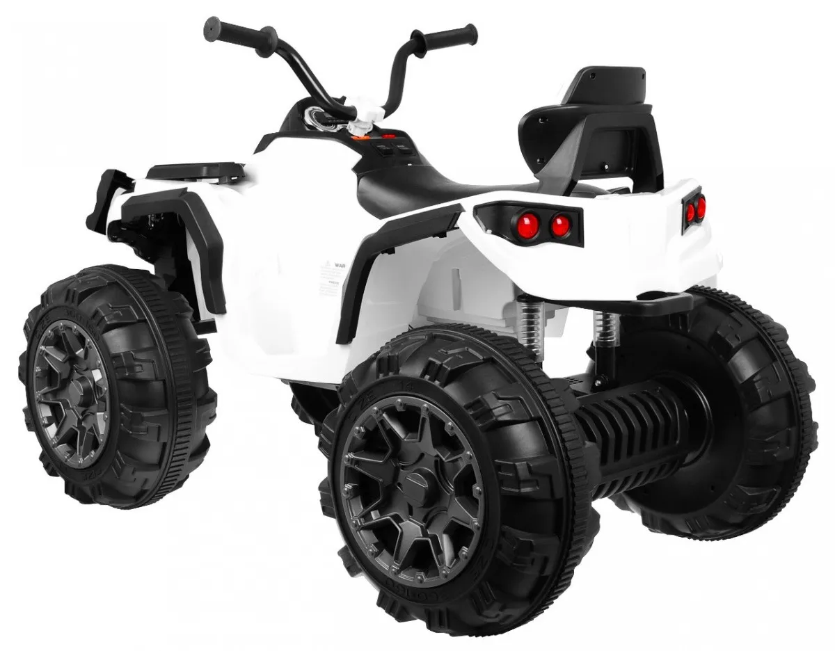 quad na akumulator atv - bijeli - slika 2
