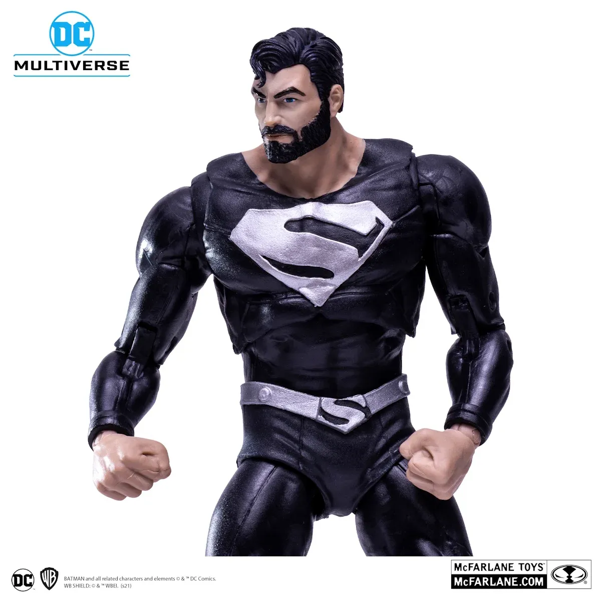 mcfarlane dc multiverse – solar superman figura, 18cm - slika 2