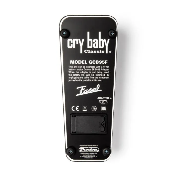 dunlop gcb95f cry baby classic wah pedal - slika 5