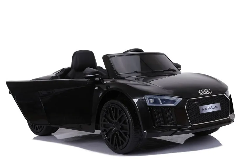 licencirani auto na akumulator audi r8 xl – crni - slika 6