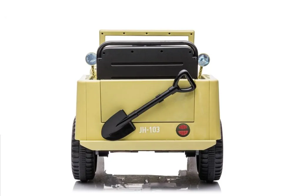 auto na akumulator jh-103 4x4 - khaki - slika 7