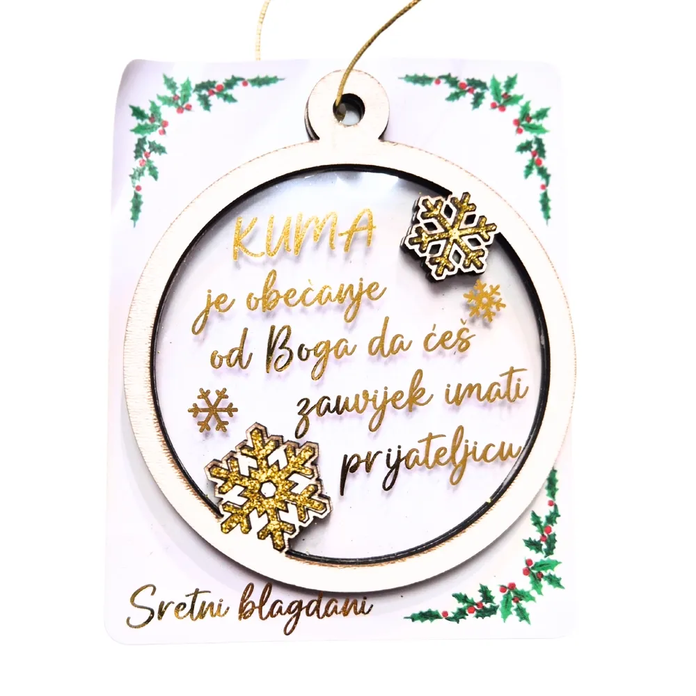 kuglice za bor s porukom - slika 8