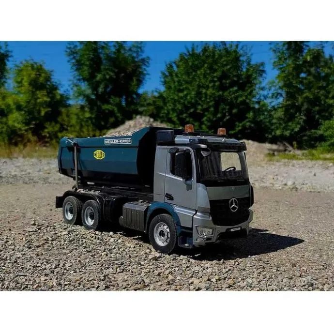 jamara kamion kiper mercedes benz arocs metal meiller na daljinsko upr - slika 19